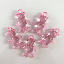 Load image into Gallery viewer, Pink hanging bear 10 pack
