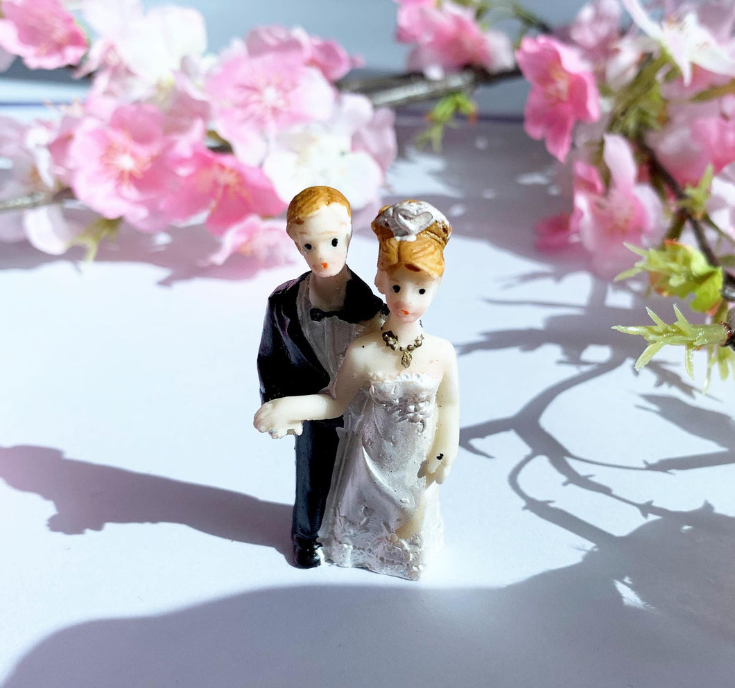 3D bride and groom couple