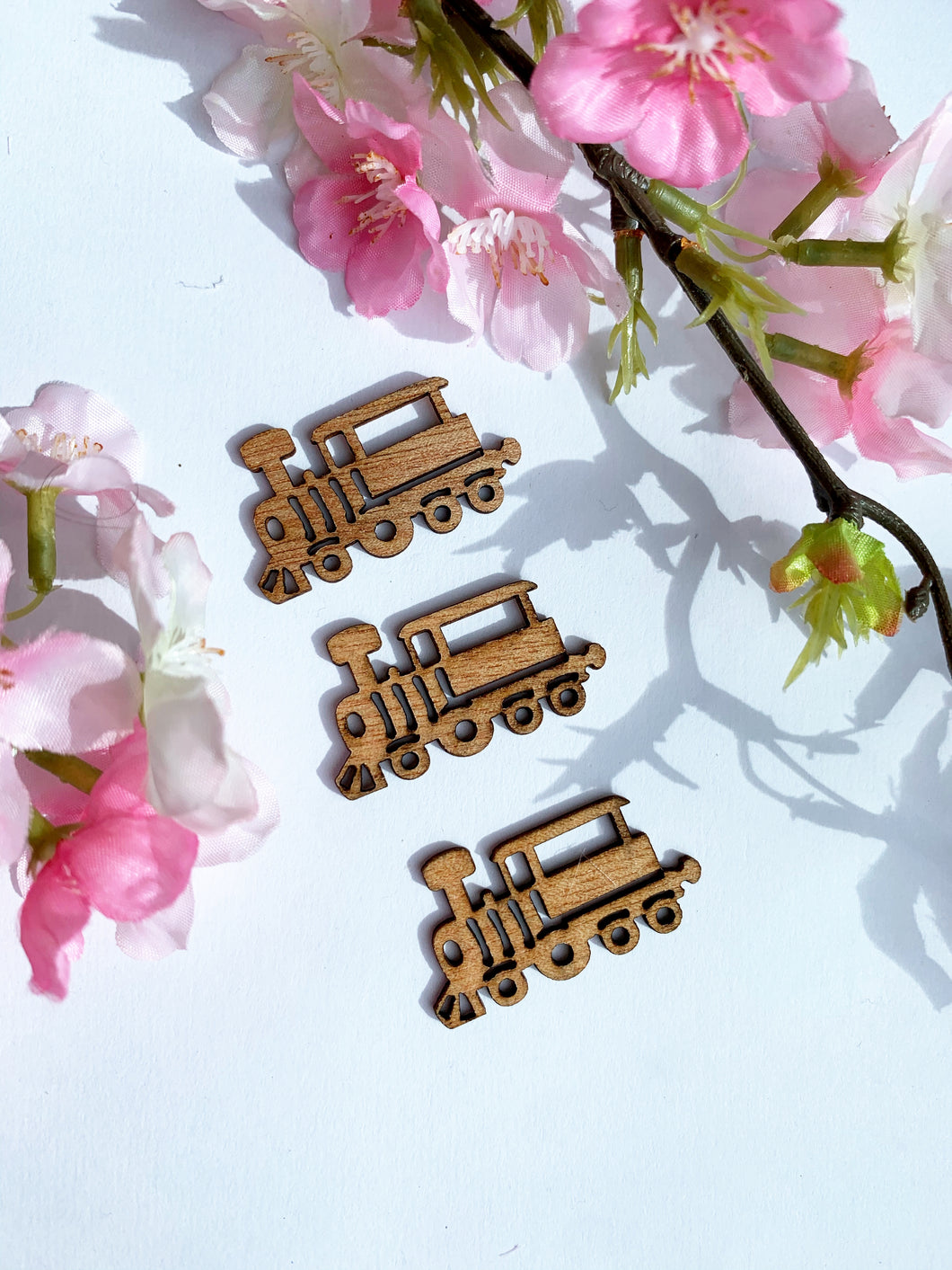 Wooden train 3 pack