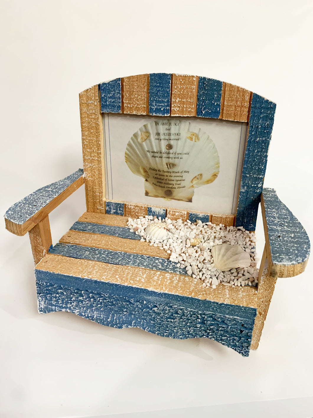 Nautical bench frame