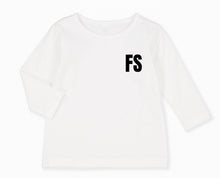 Load image into Gallery viewer, Surname initial shirt / bodysuit infant
