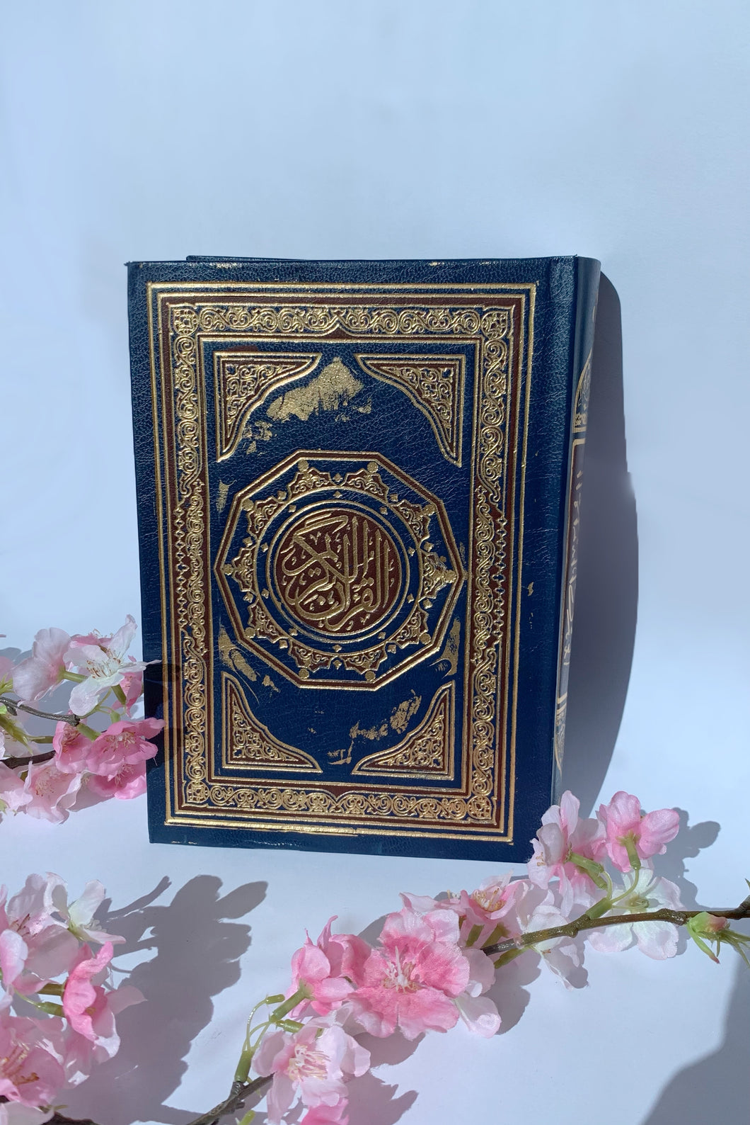 Navy blue Quran