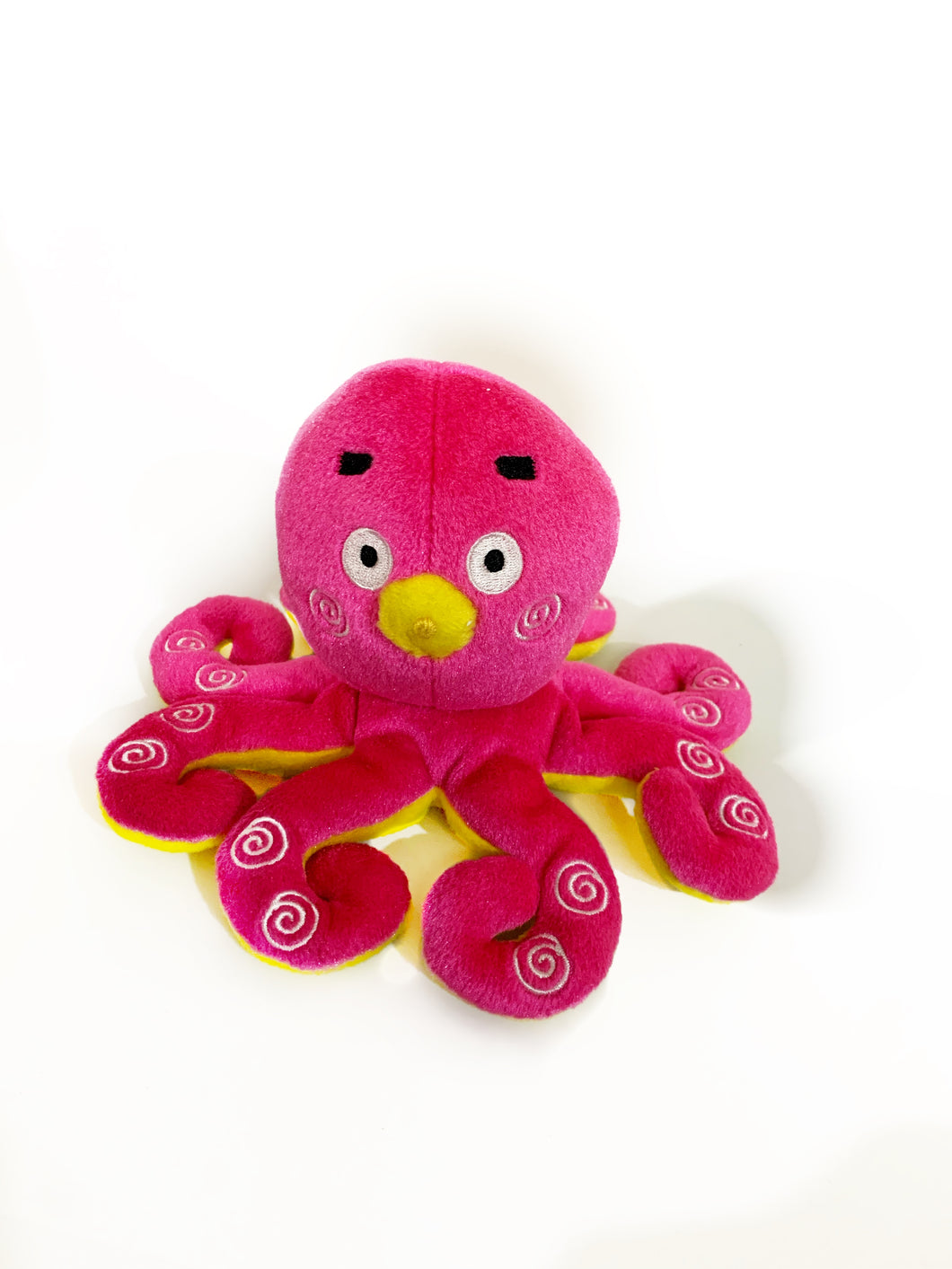 Hot pink octopus