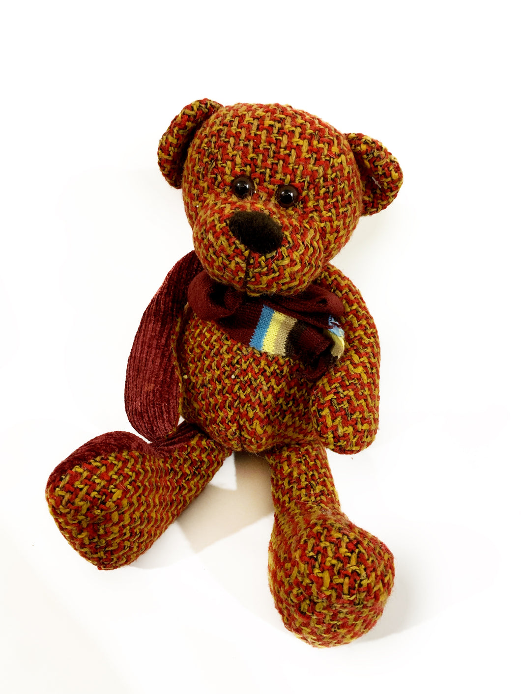 Stitches bear red